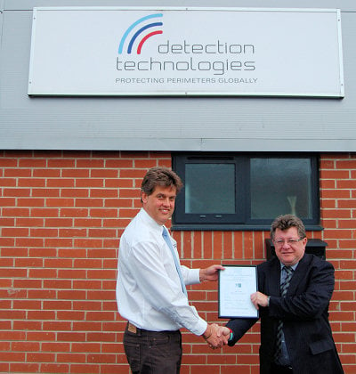 Detection Technologies gains ISO9000 accreditation